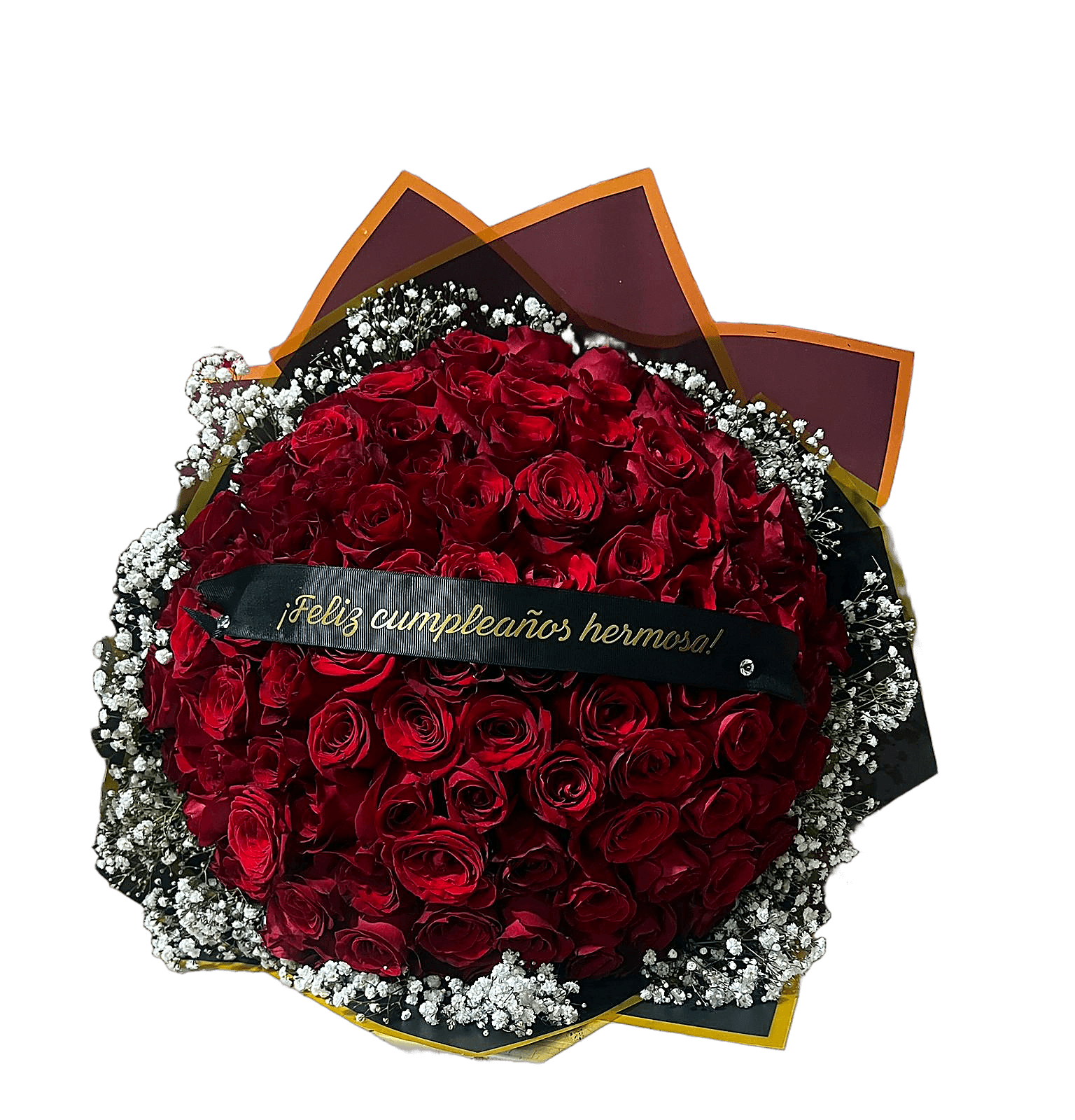 Ramo buchón XL · 100 rosas